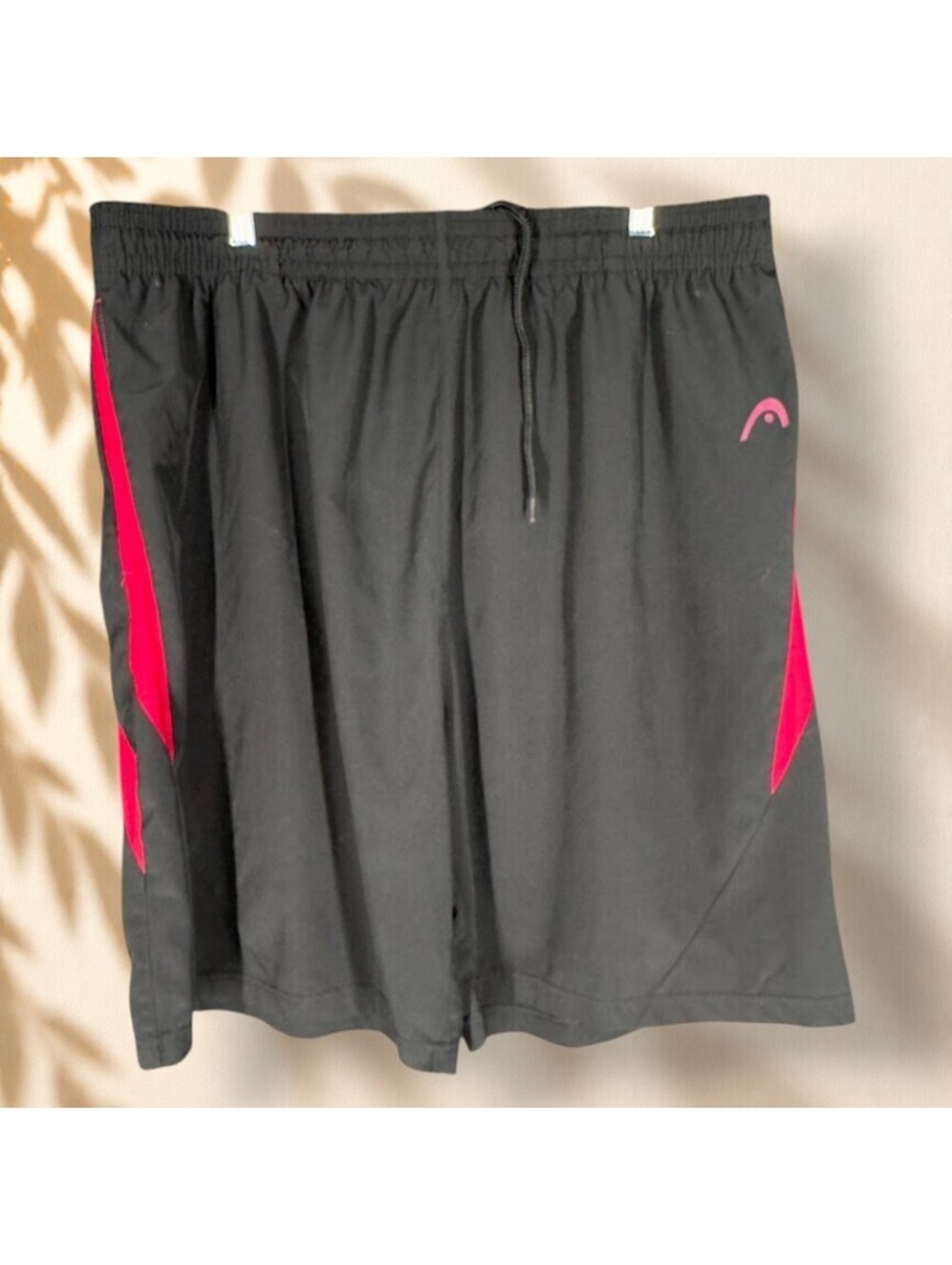 Head Activewear Shorts Men 2XL Black Drawstring Pockets Athletic High Rise Gym